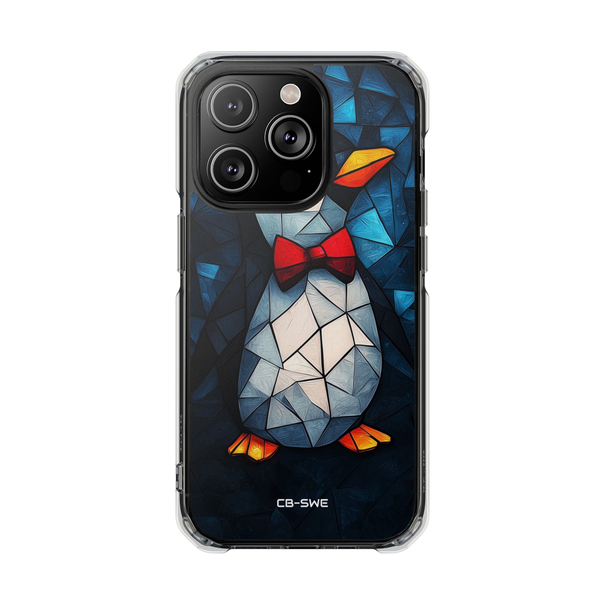 Penguin Wears Bow Tie iPhone Case - Impact