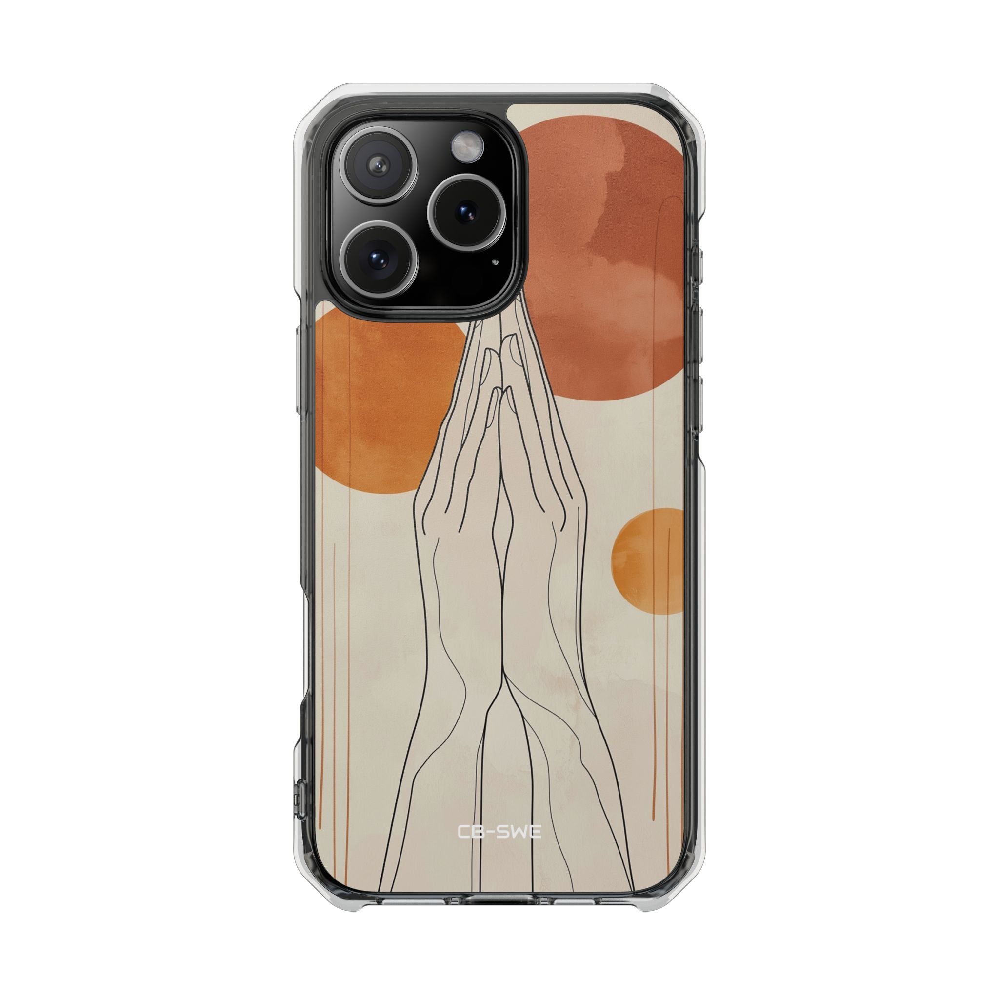 Prayers Encircle Hands iPhone Case - Impact
