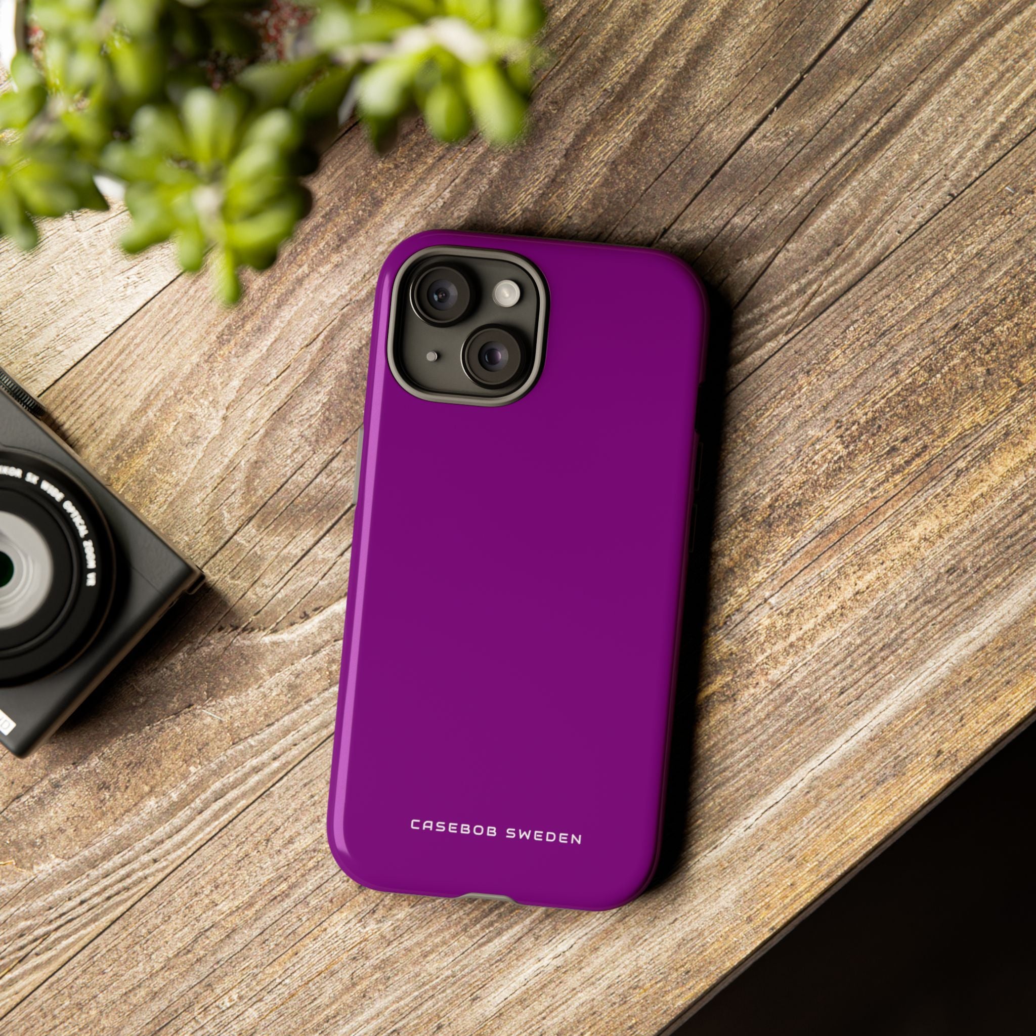 Purple iPhone 15 - Tough Phone Case