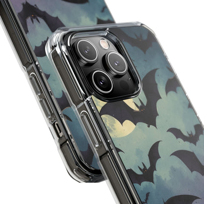 Glowing Bat Swarm iPhone 14 Pro Max Case - Impact