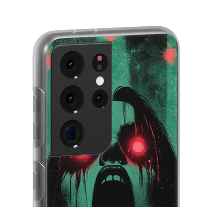 Haunting Glow of Gothic Eyes Samsung S21 - Flexi Phone Case