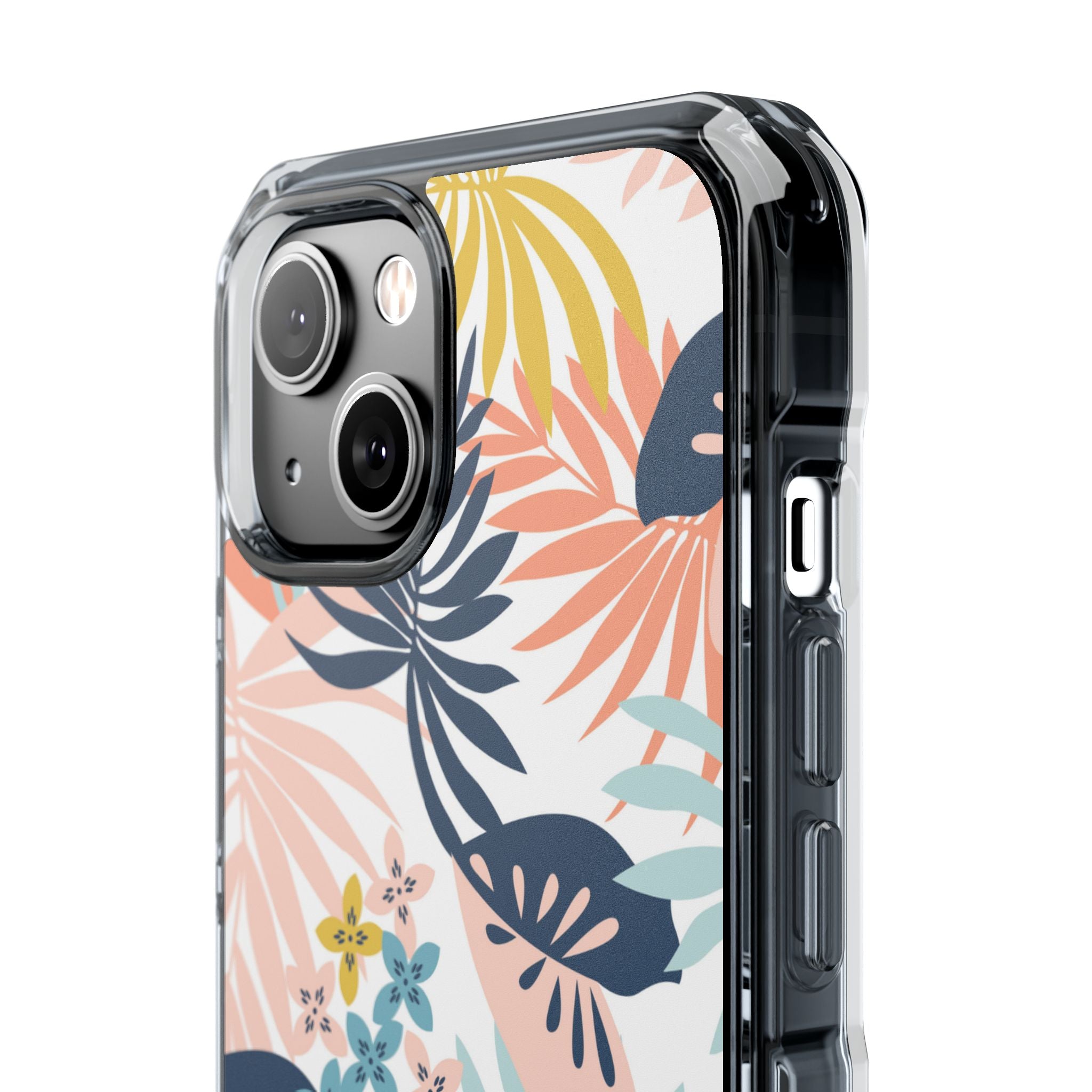 Tropical Foliage Blooms iPhone Case - Impact