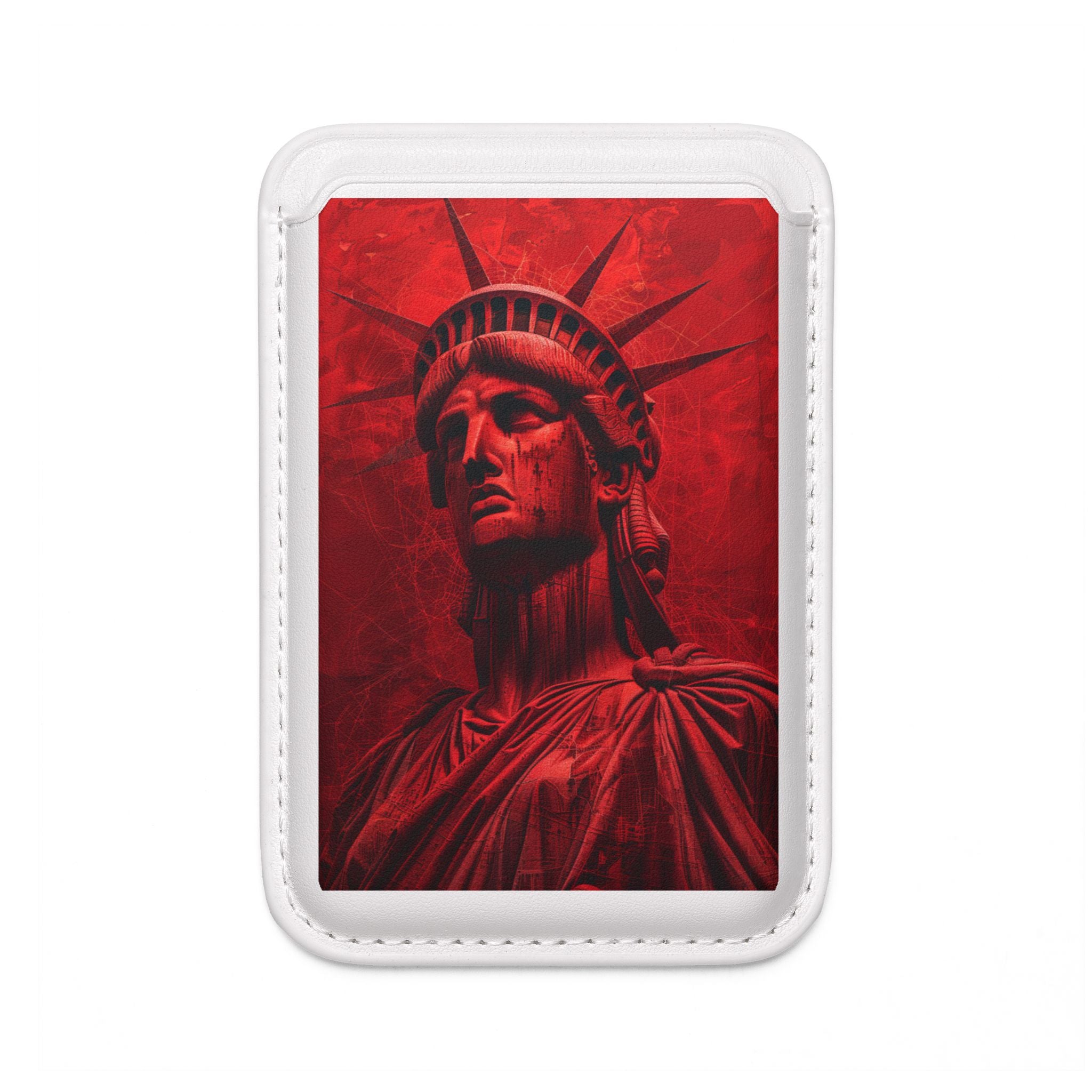 Liberty Crimson Wallet – MagSafe Ready