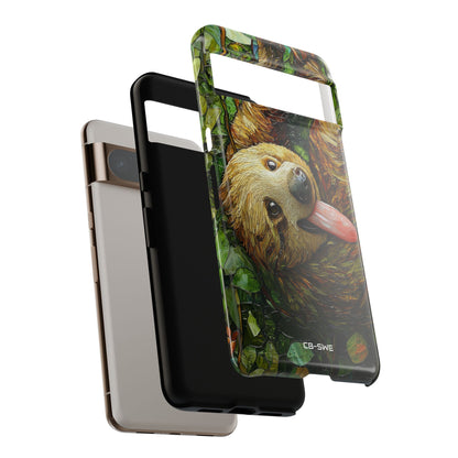 Sloth Hangs Playfully - Google Pixel Case