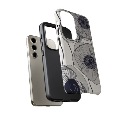 Modern Minimalist Flowers Samsung S23 - Tough Phone Case