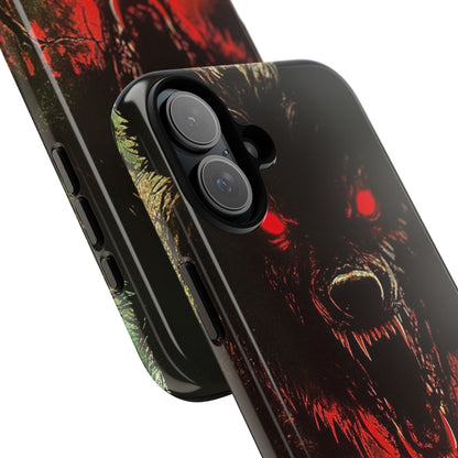 Bloodmoon Wolf's Lament iPhone 16 - Tough Phone Case