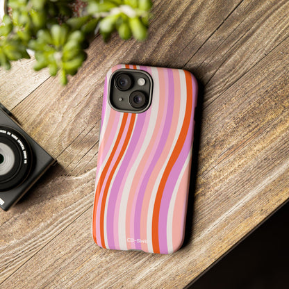 Vibrant Wave Symphony - iPhone Case