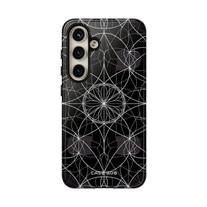 Radiant Petal Orbit Samsung S24 Case - Tough