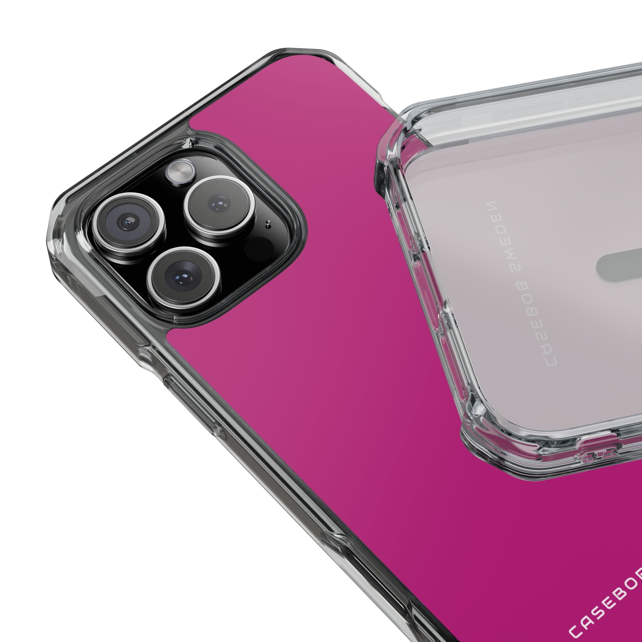 Medium Violet Red iPhone 16 - Clear Impact Phone Case