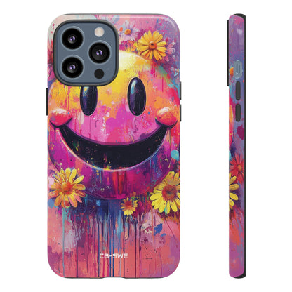 Joyful Smile Blooms - iPhone Case