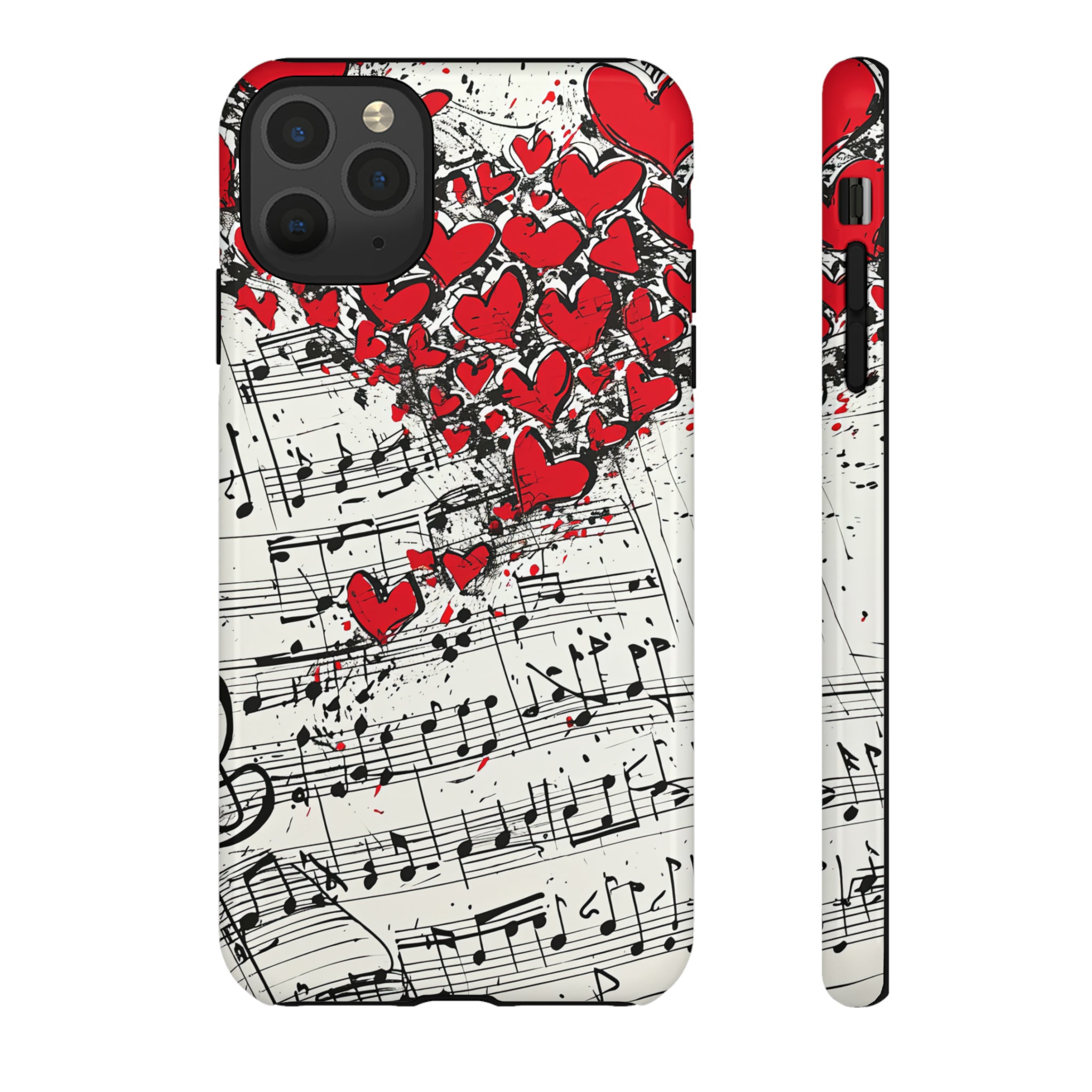 Lyric Harmony Serenade - Protective Phone Case