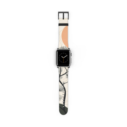 Spiky Tree Sunset - Watch Band
