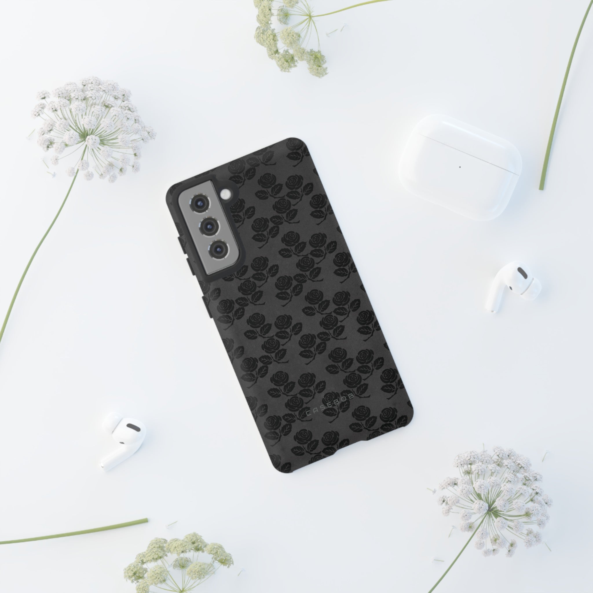 Surrunge Gothic Flower - Protective Phone Case