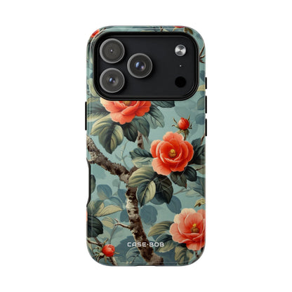 Coral Bloom iPhone 17 Pro Case - Tough+