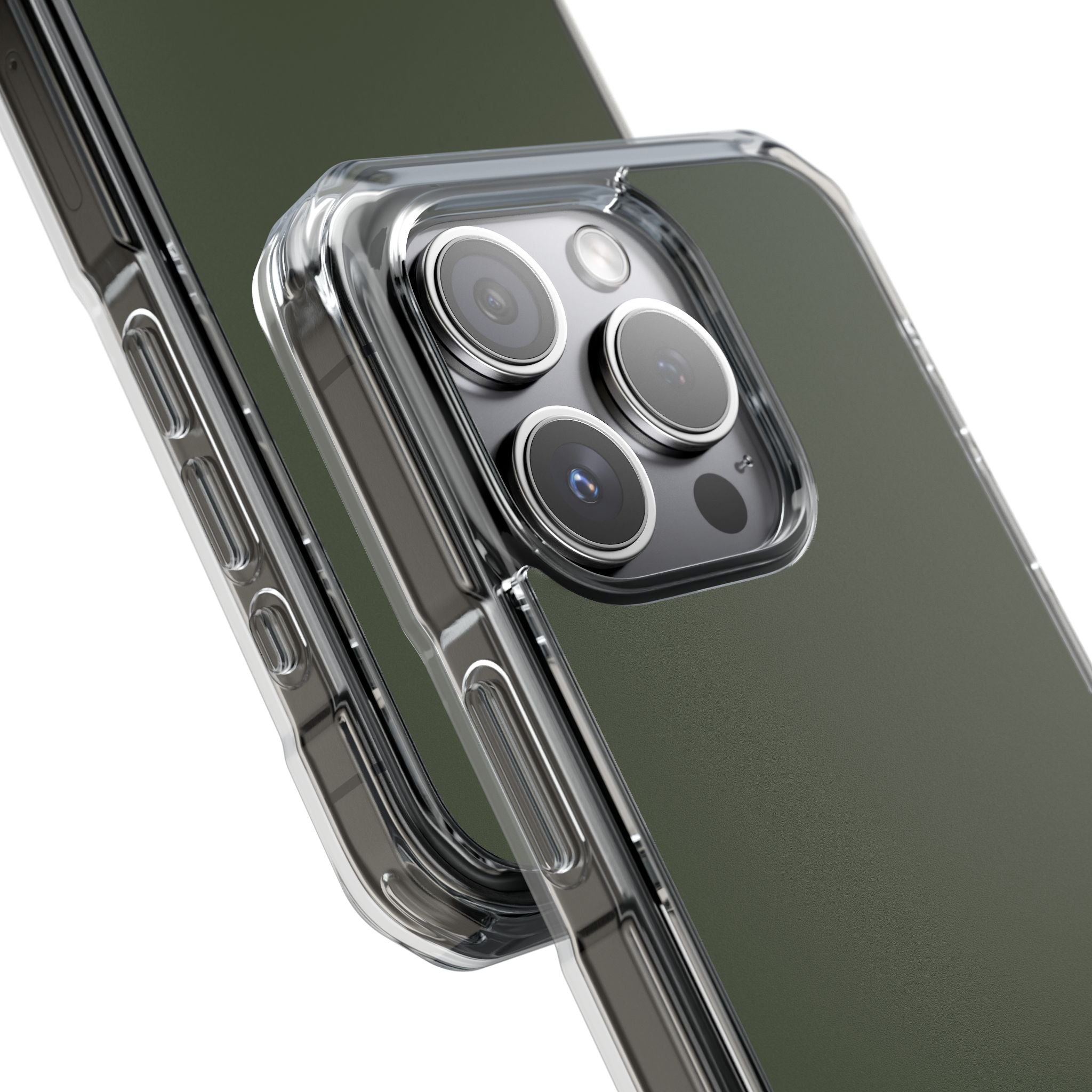 Rifle Green - Clear Impact Case for iPhone