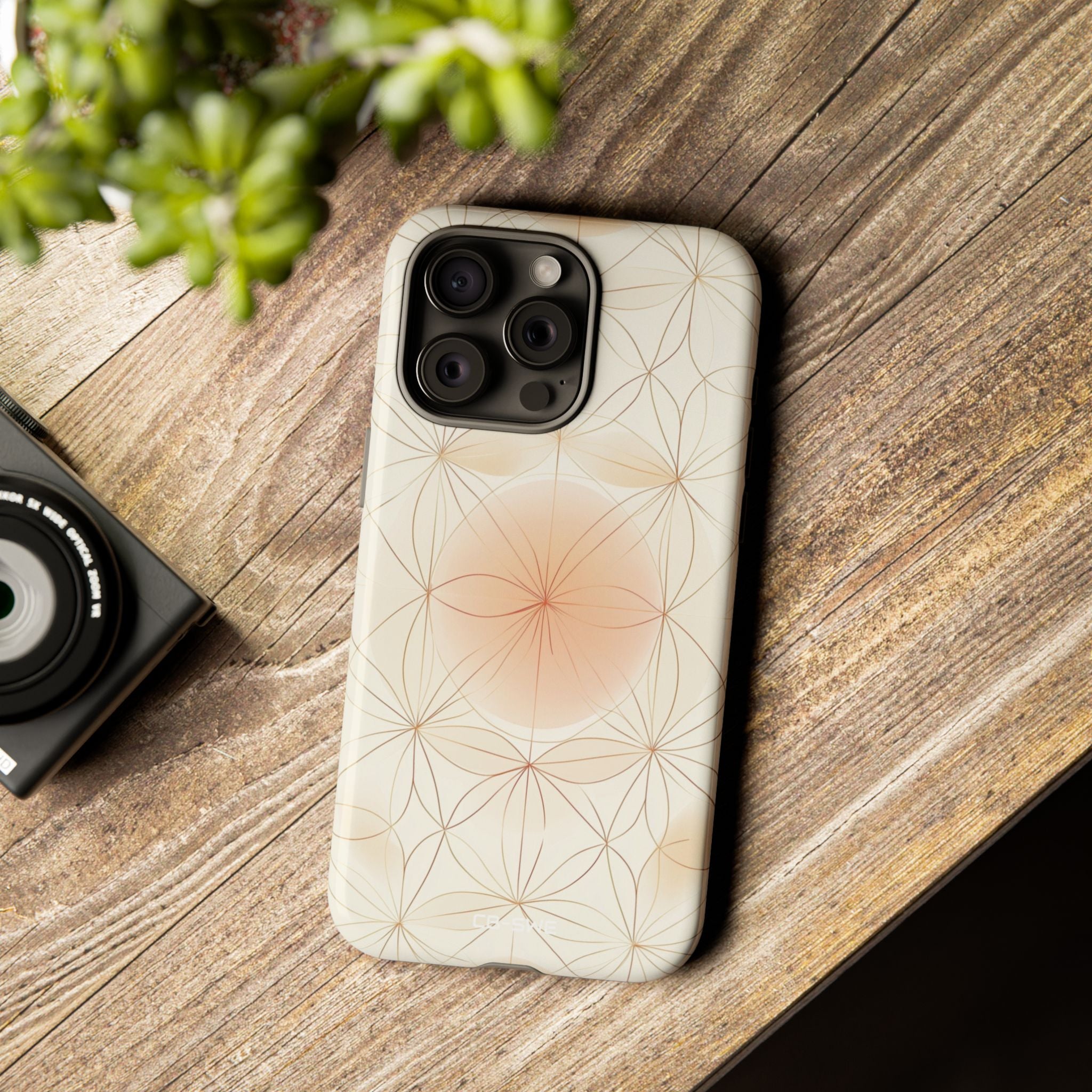 Harmonious Circles Flow - iPhone Case