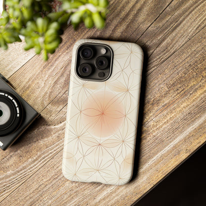 Harmonious Circles Flow - iPhone Case