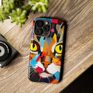 Abstract Kitty Palette - Protective Phone Case