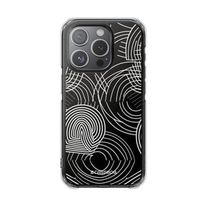 Kompliziertes Labyrinth – Handyhülle für iPhone (Clear Impact – Magnetisch) 