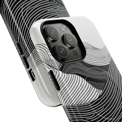 Undulating Horizon Waves iPhone 14 | Tough+ Phone Case