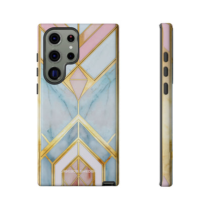 Gold Pink Art Deco - Tough Samsung S23 Phone Case