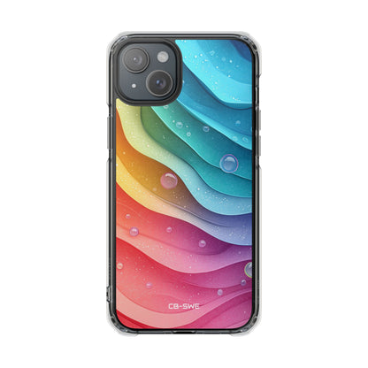 Waves Dance Playfully iPhone Case - Impact