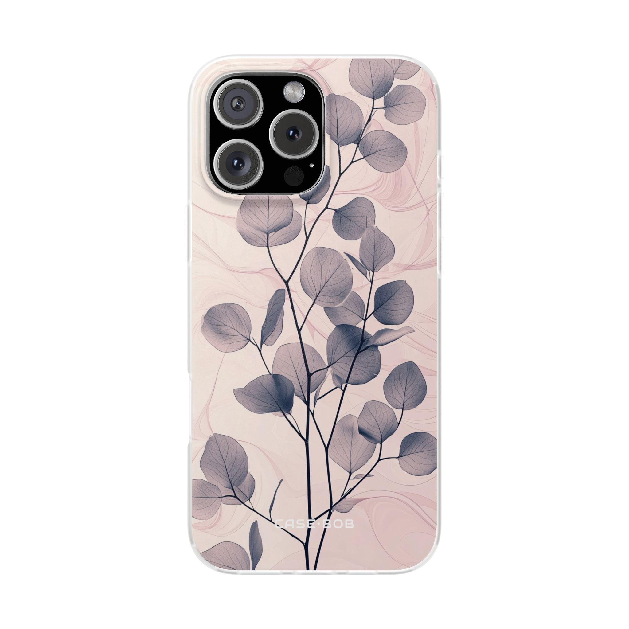 Veined Leaf Whisper iPhone 16 Pro Max Case - Soft