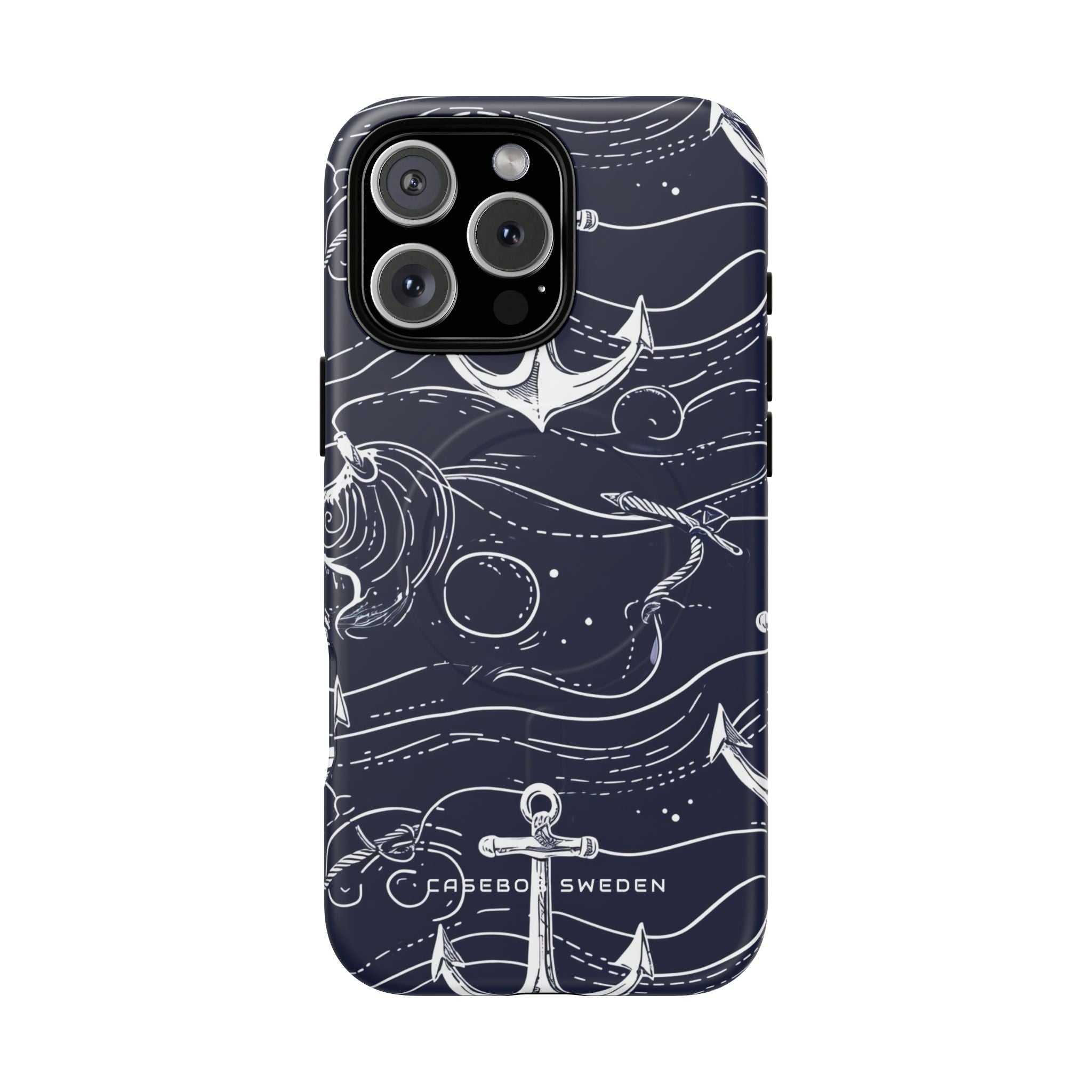 Gradient Anchorflow Waves iPhone 16 | Tough+ Phone Case