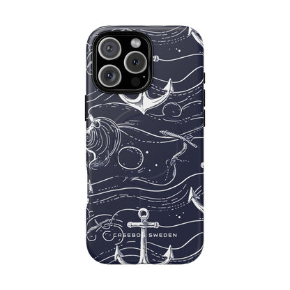 Gradient Anchorflow Waves iPhone 16  Tough+ Phone Case