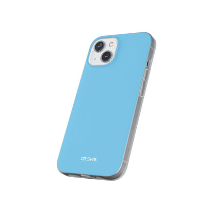 Himmelblaue iPhone-Hülle - Flexi