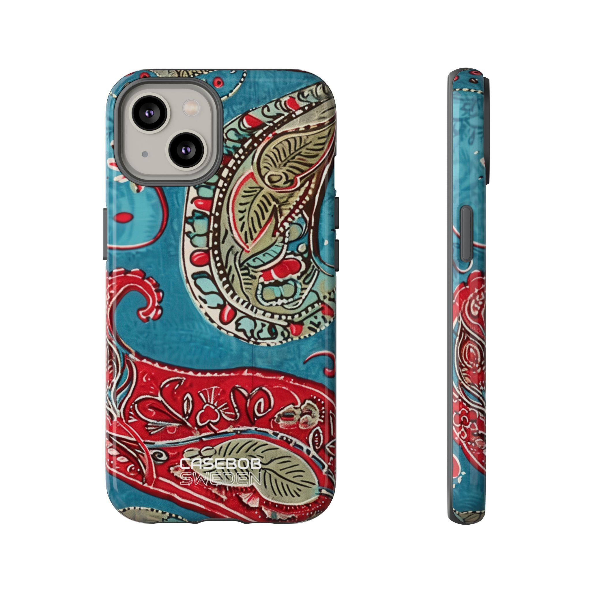 Paisley Floral Fusion iPhone 14 – Tough