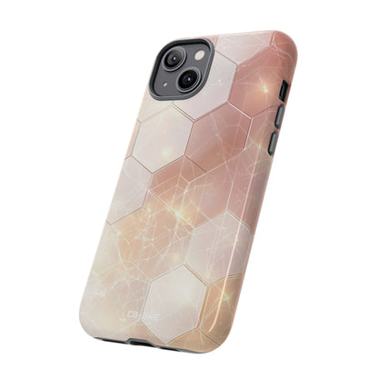 Hexagons Reflect Light - iPhone Case