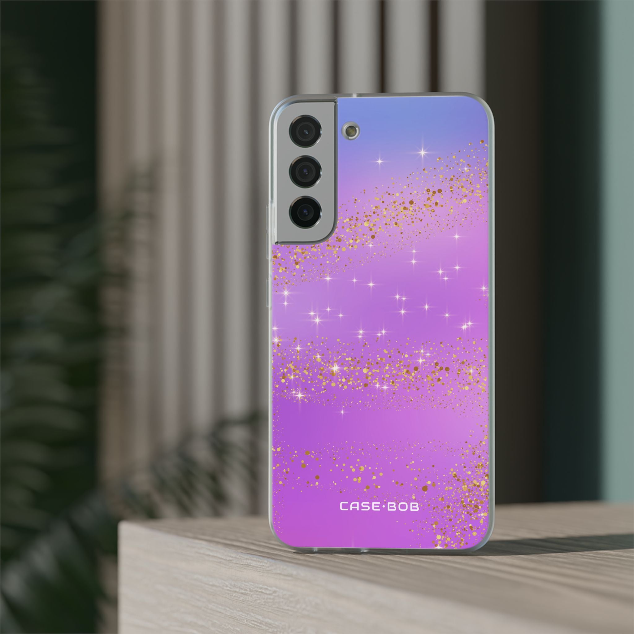 Golden Glide Samsung S22 Plus Case - Soft