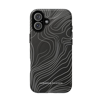 Contour Waveform Flow iPhone 16  Tough+ Phone Case