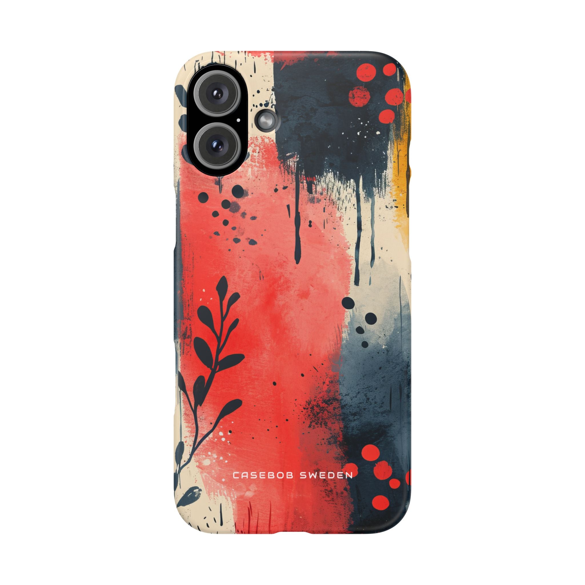 Vibrant Floral Energy iPhone 16 - Slim Phone Case