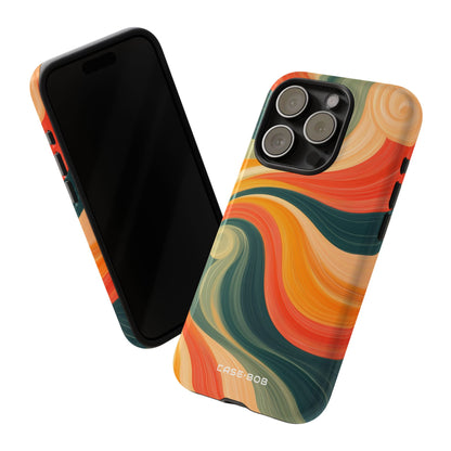 Swirling Ember iPhone 15 Pro Case - Tough