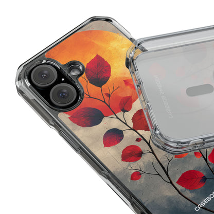 Sunlit Branch - Clear Impact iPhone 16 Phone Case