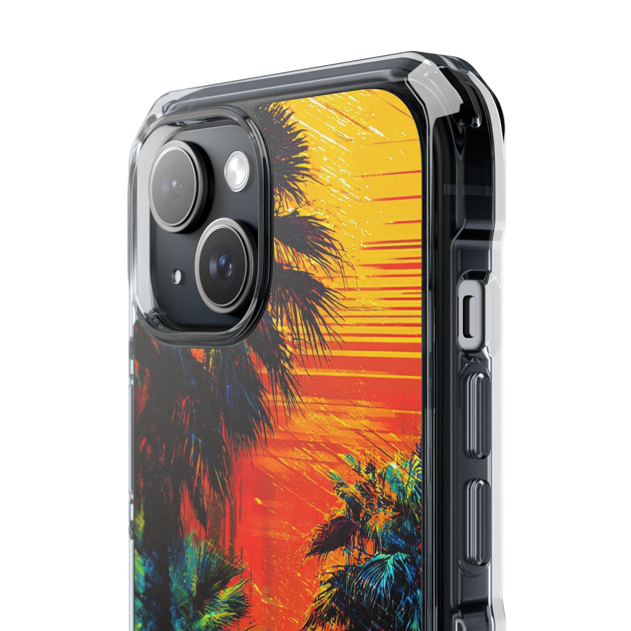 Summer Sunset Palms iPhone Case - Impact