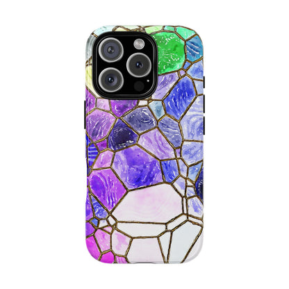 Colorful Glass Mosaic - iPhone Case