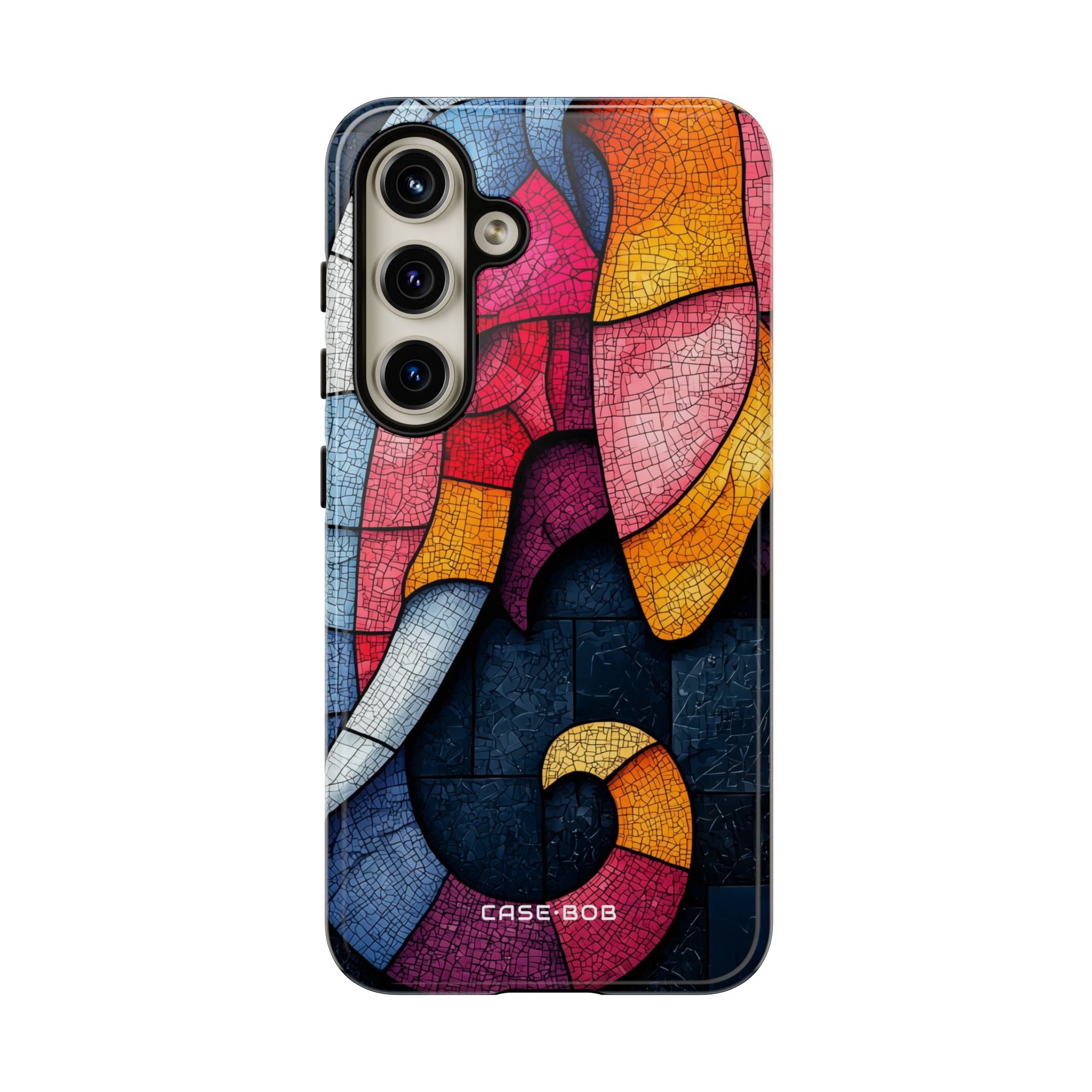 Elephant Mosaic Samsung S24 Case - Tough