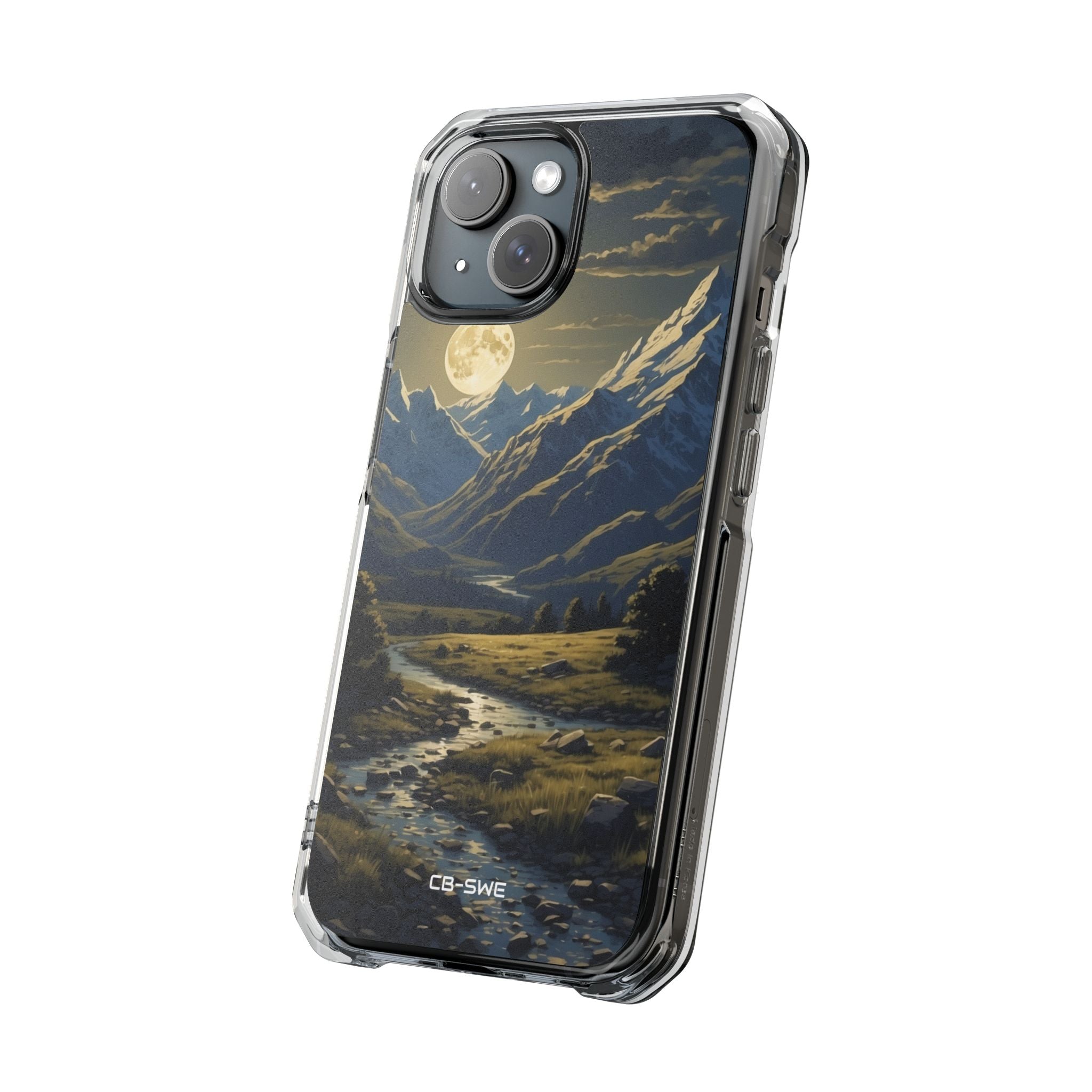 Moonlight Guides River iPhone Case - Impact