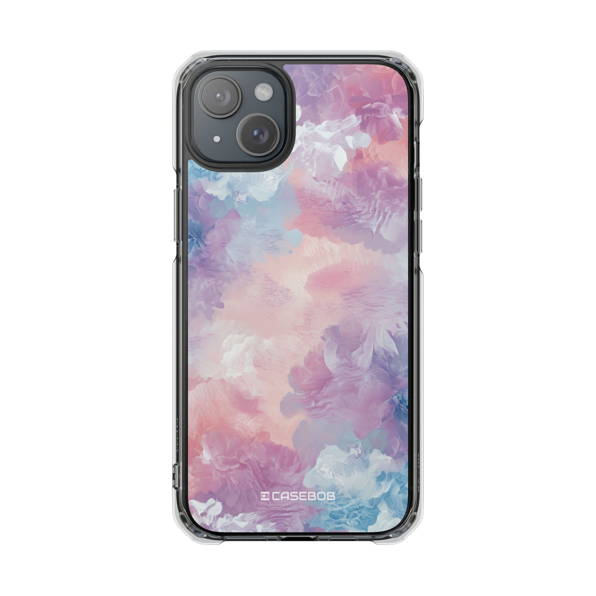 Pastel Color Pattern | Phone Case for iPhone (Clear Impact Case - Magnetic)