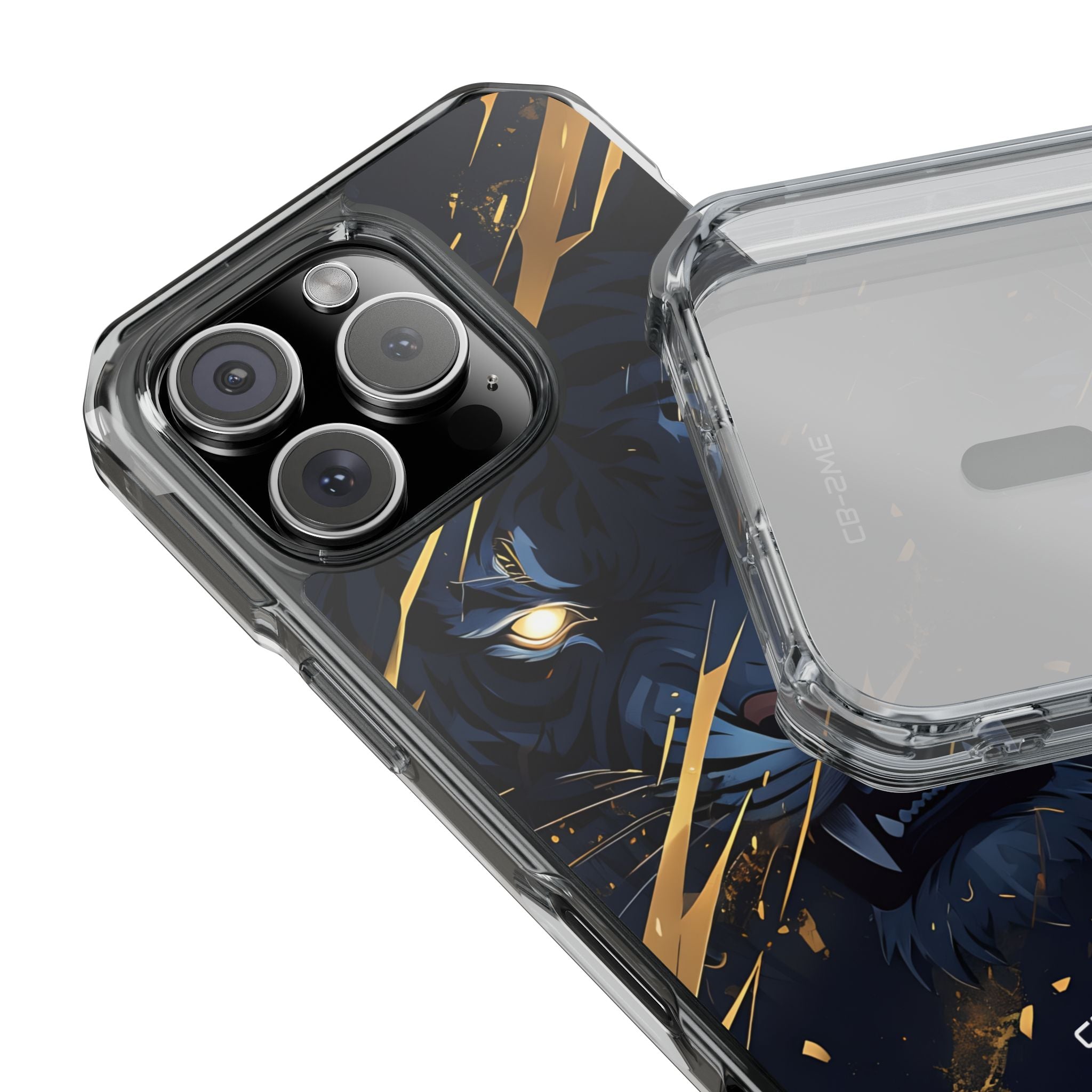 Tiger's Glowing Gaze iPhone Case - Impact