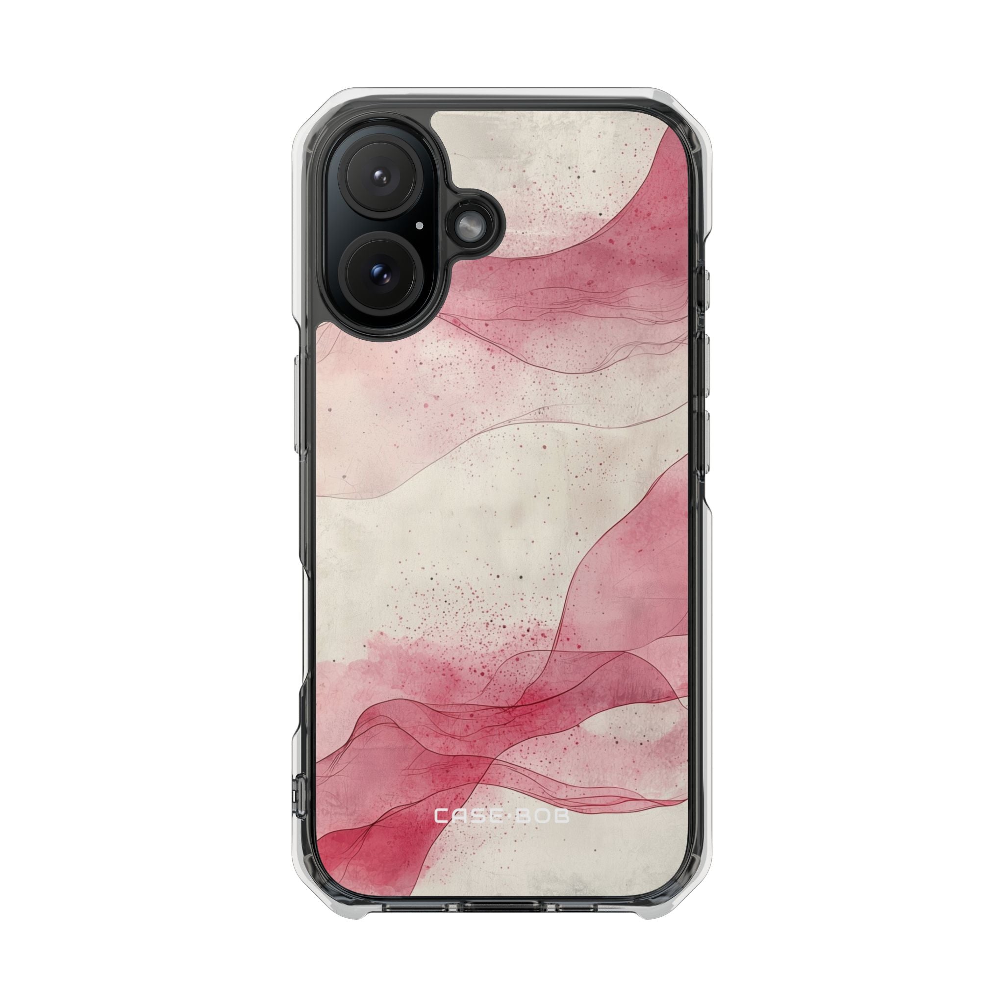 Crimson Waves iPhone 16 Case - Impact