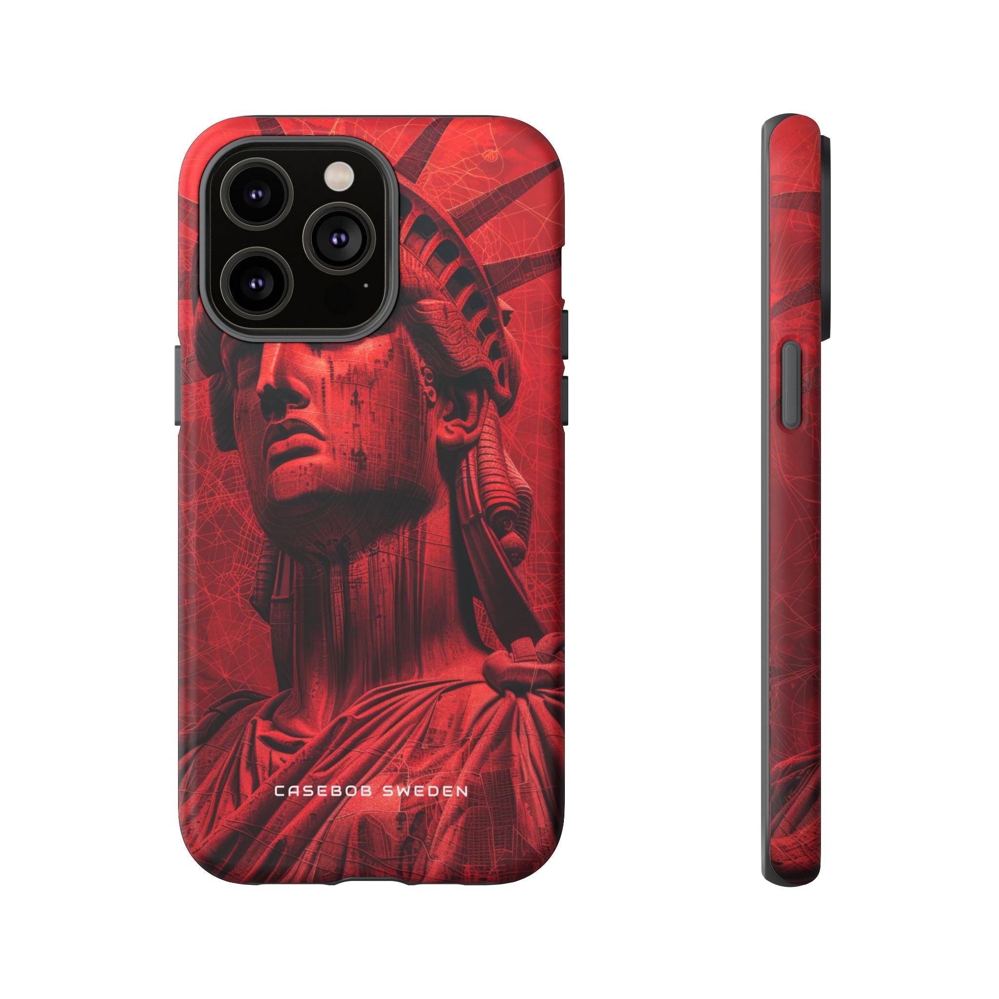 Zen Red Liberty Vision iPhone 14 - Tough Phone Case