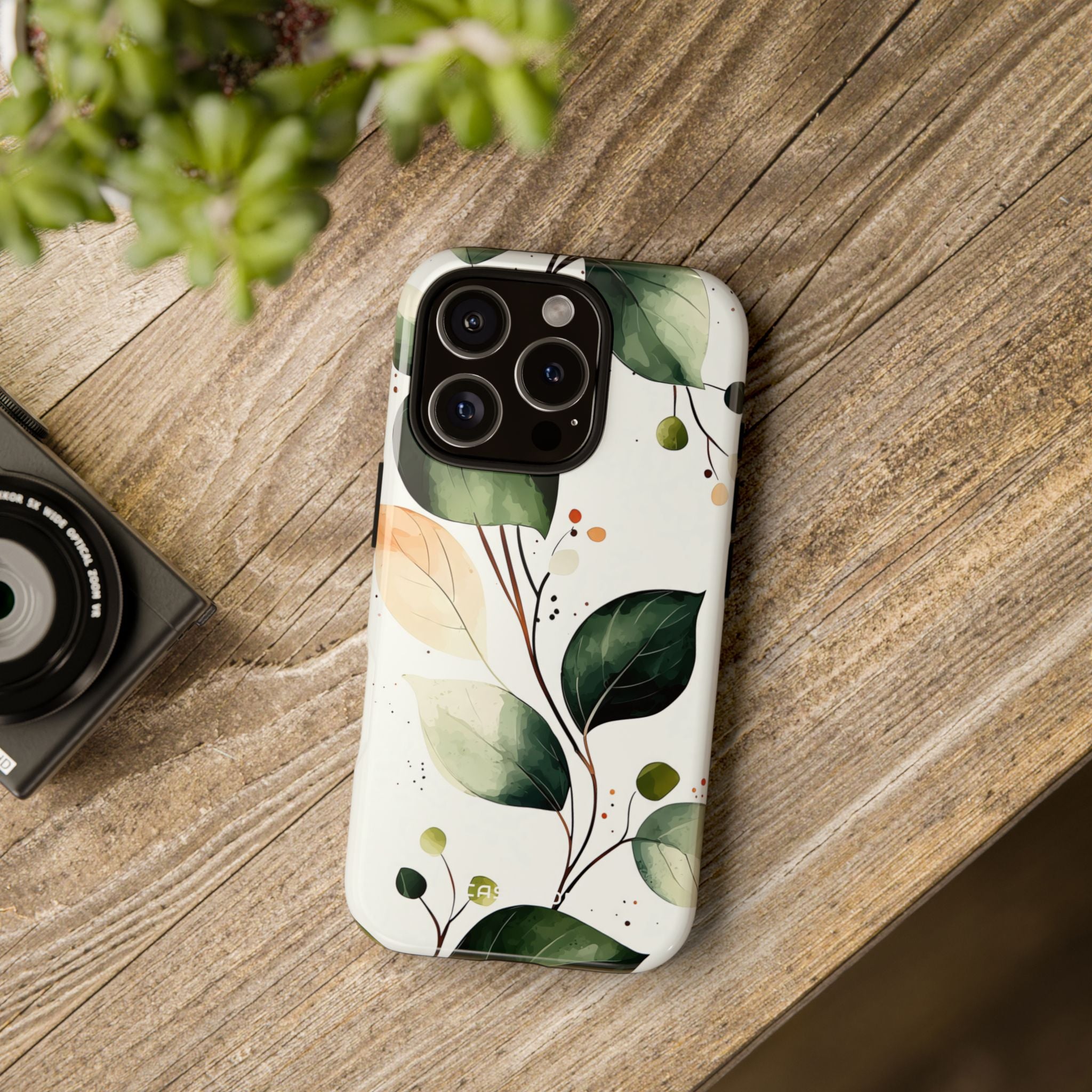 Verdant Veins iPhone 16 Pro Case - Tough