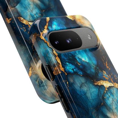 Luminous Gold Veins - Google Pixel Case
