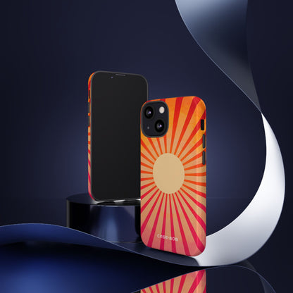 Sunburst Radiance iPhone 13 Mini Case - Tough
