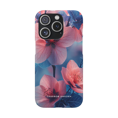 Ethereal Floral Harmony iPhone 15 - Slim Phone Case