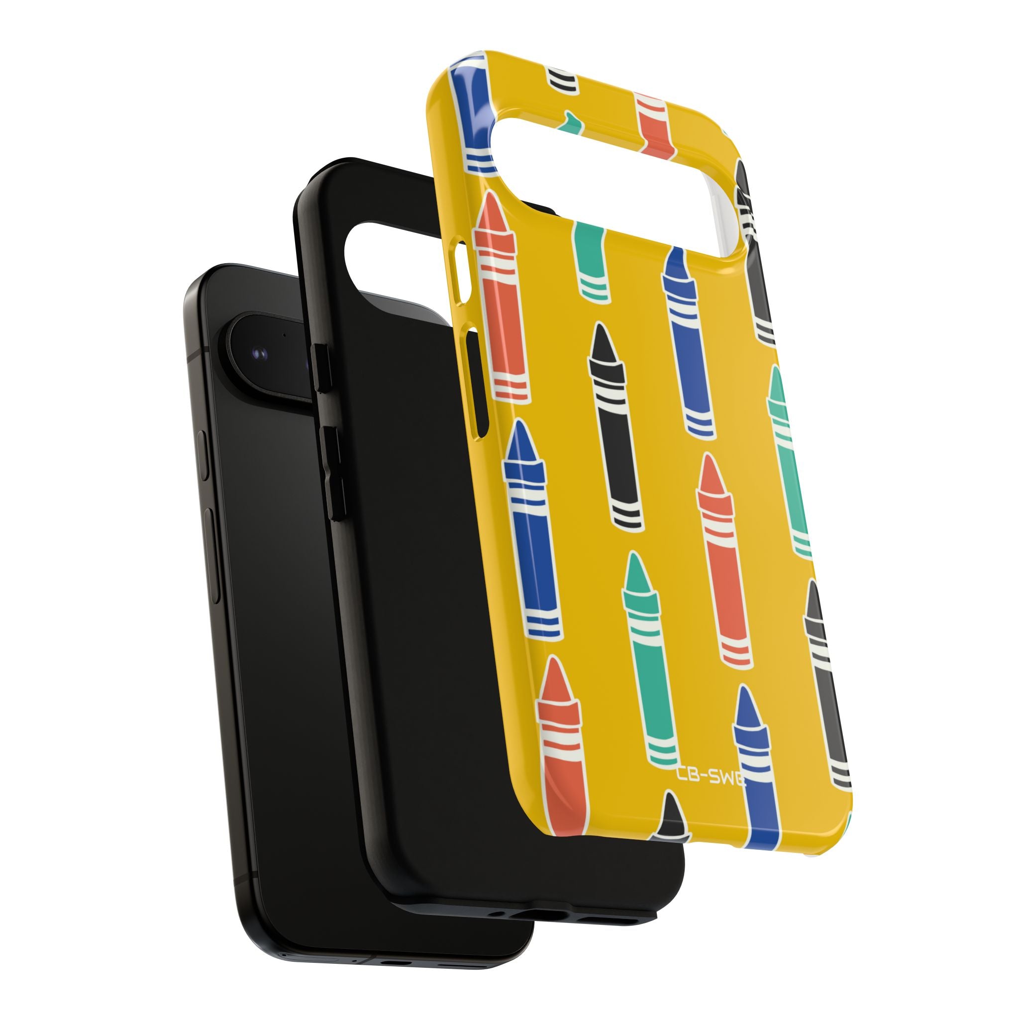 Crayons Dance Joyfully - Google Pixel Case